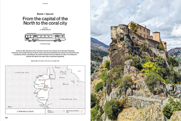 SEE THE WORLD BY TRAIN BOOK