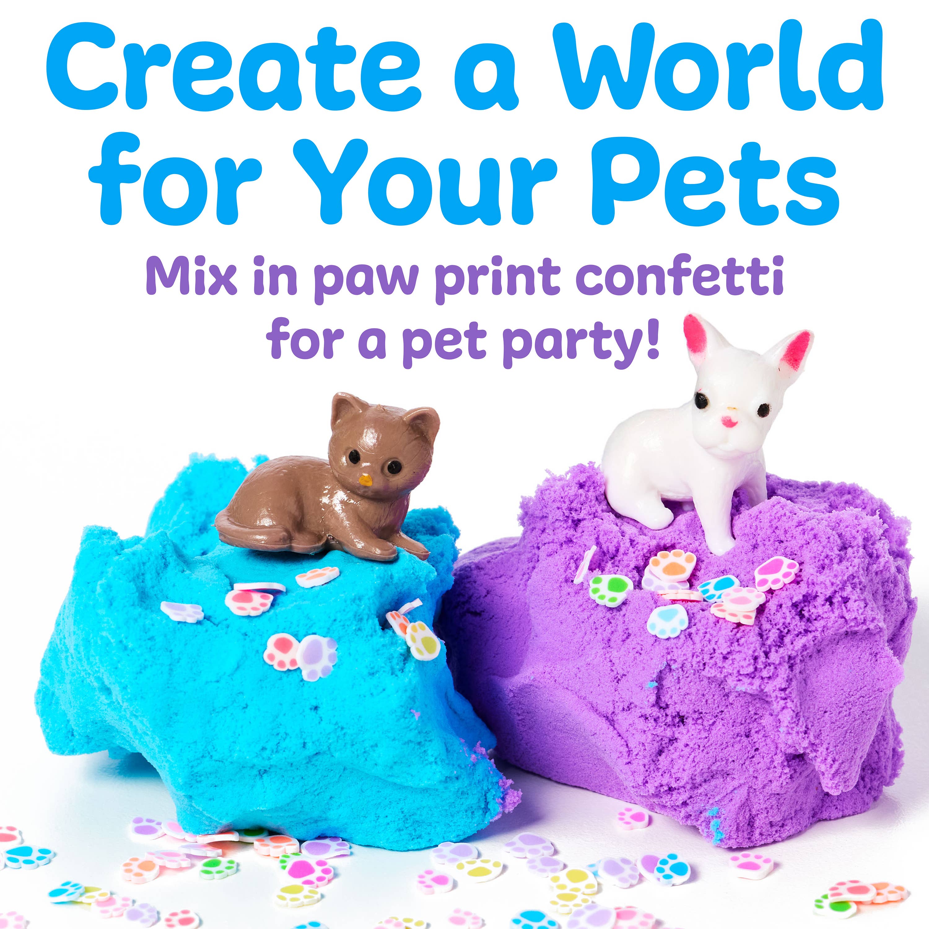PETS SENSORY MINI PLAY KIT JAR WITH CLOUD CLAY