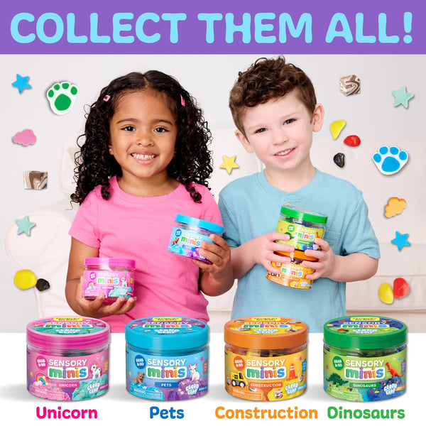 PETS SENSORY MINI PLAY KIT JAR WITH CLOUD CLAY