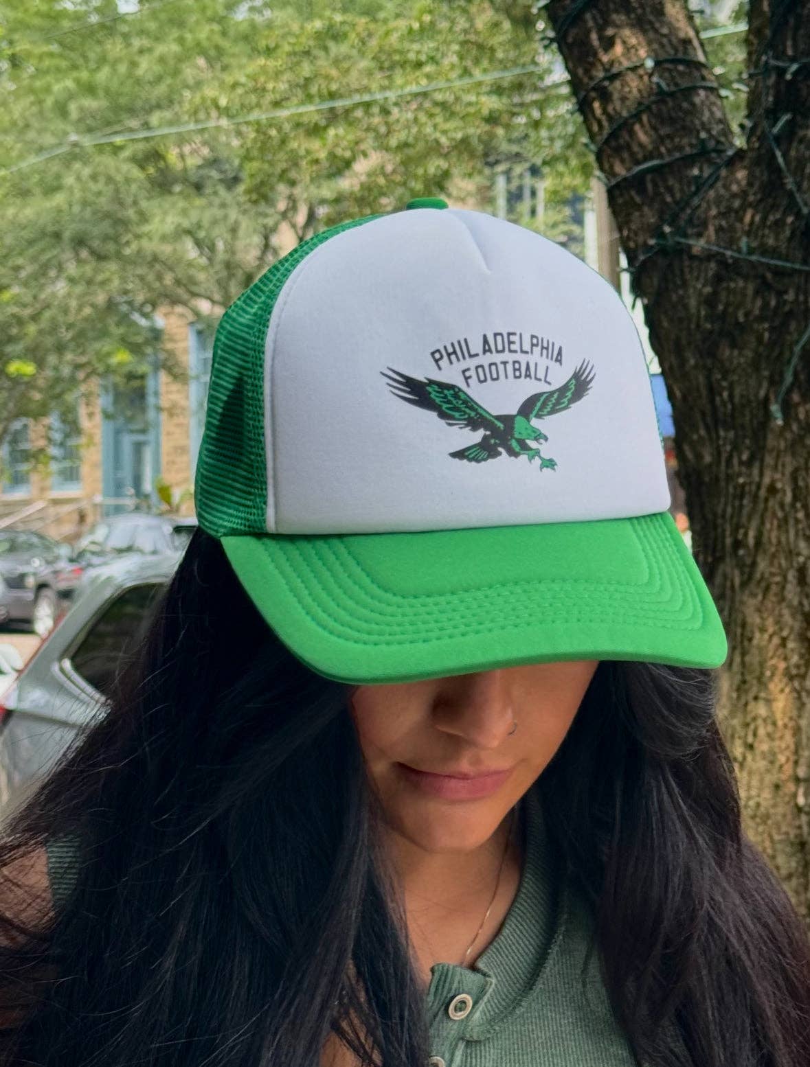 PHILADELPHIA FOOTBALL TRUCKER HAT