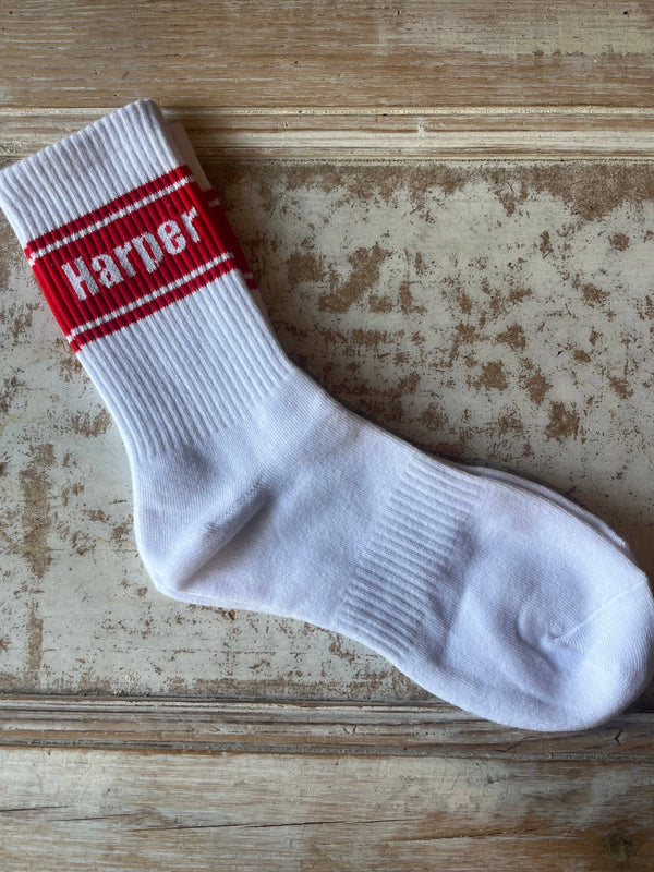 PHILADELPHIA PHILLIES "HARPER" SOCKS