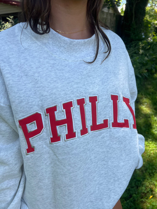 PHILLY MOCK NECK FLEECE