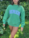 PHILADELPHIA "BIRDS" MOCK NECK FLEECE
