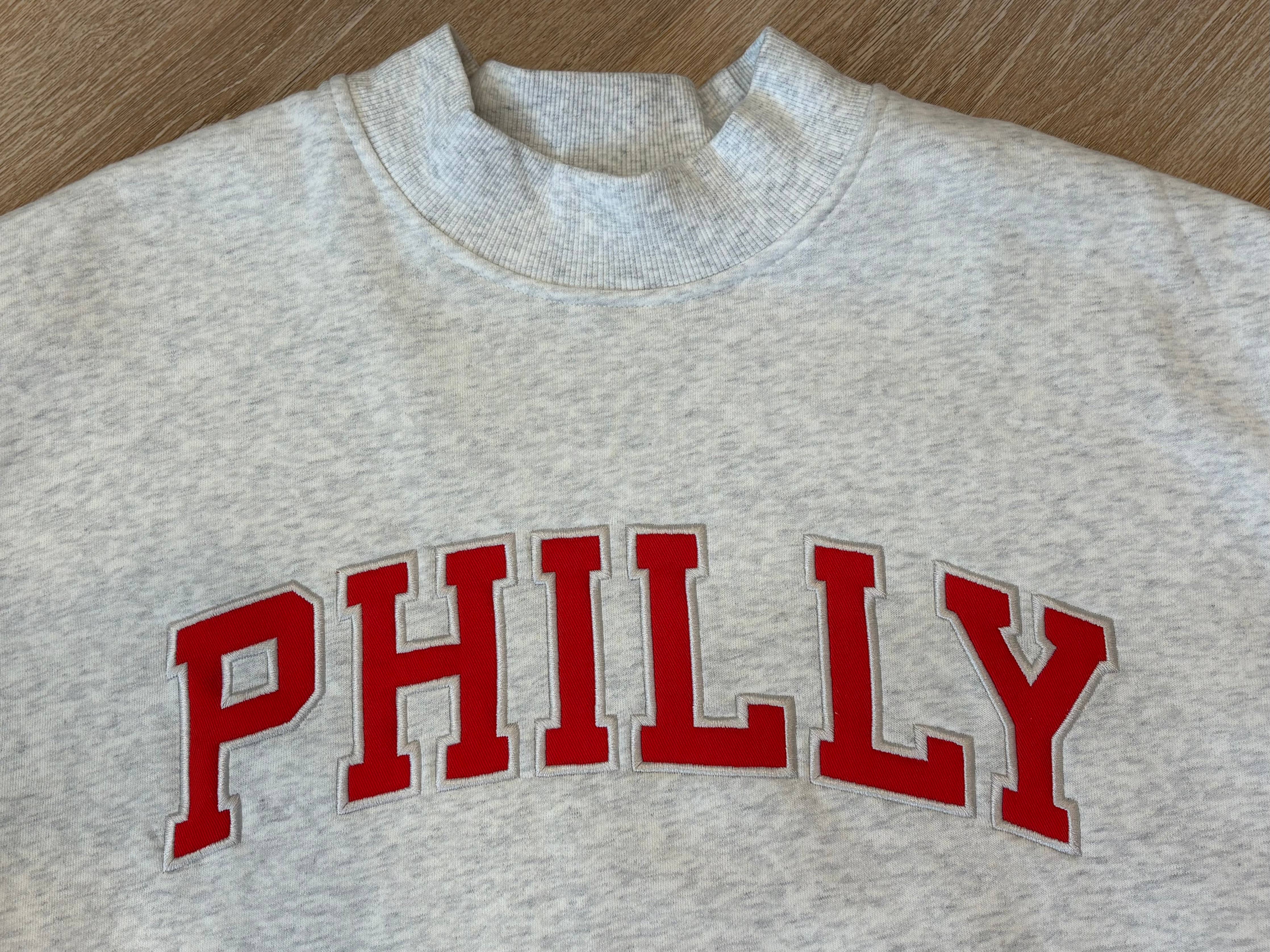 PHILLY MOCK NECK FLEECE