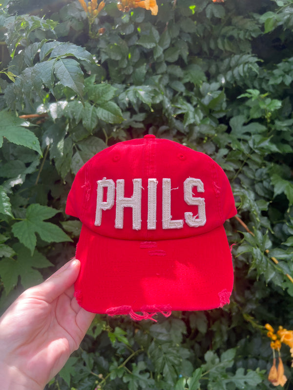 PHILADELPHIA PHILS EMBROIDERED CAP