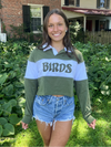 PHILADELPHIA EAGLES "BIRDS" CROP RUGBY SHIRT