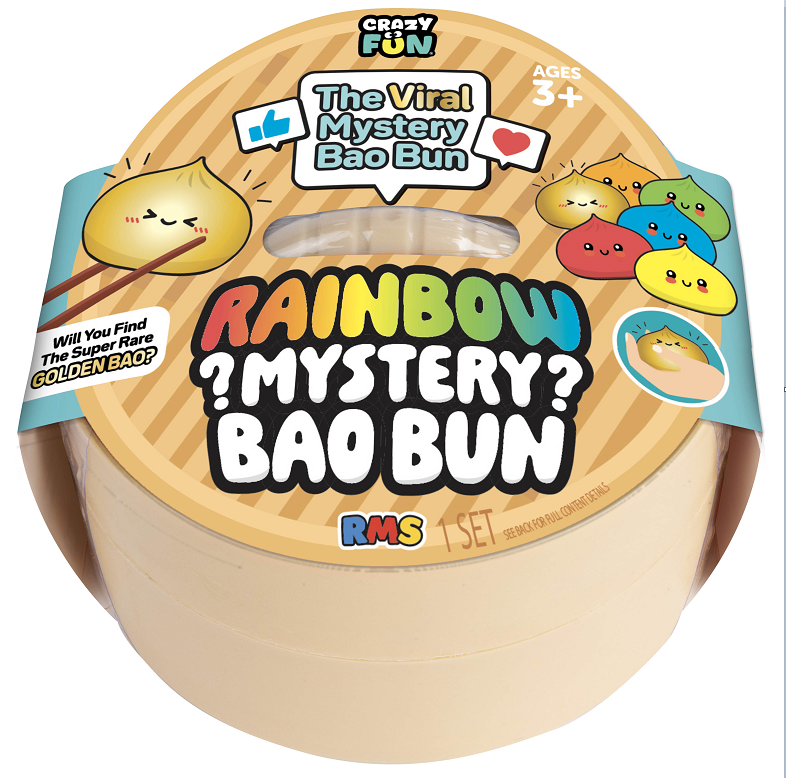 CRAZY FUN OFFICIAL MYSTERY BAO BUN - RARE RAINBOW CHASE