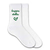 SORORITY HEART DESIGN CREW SOCKS