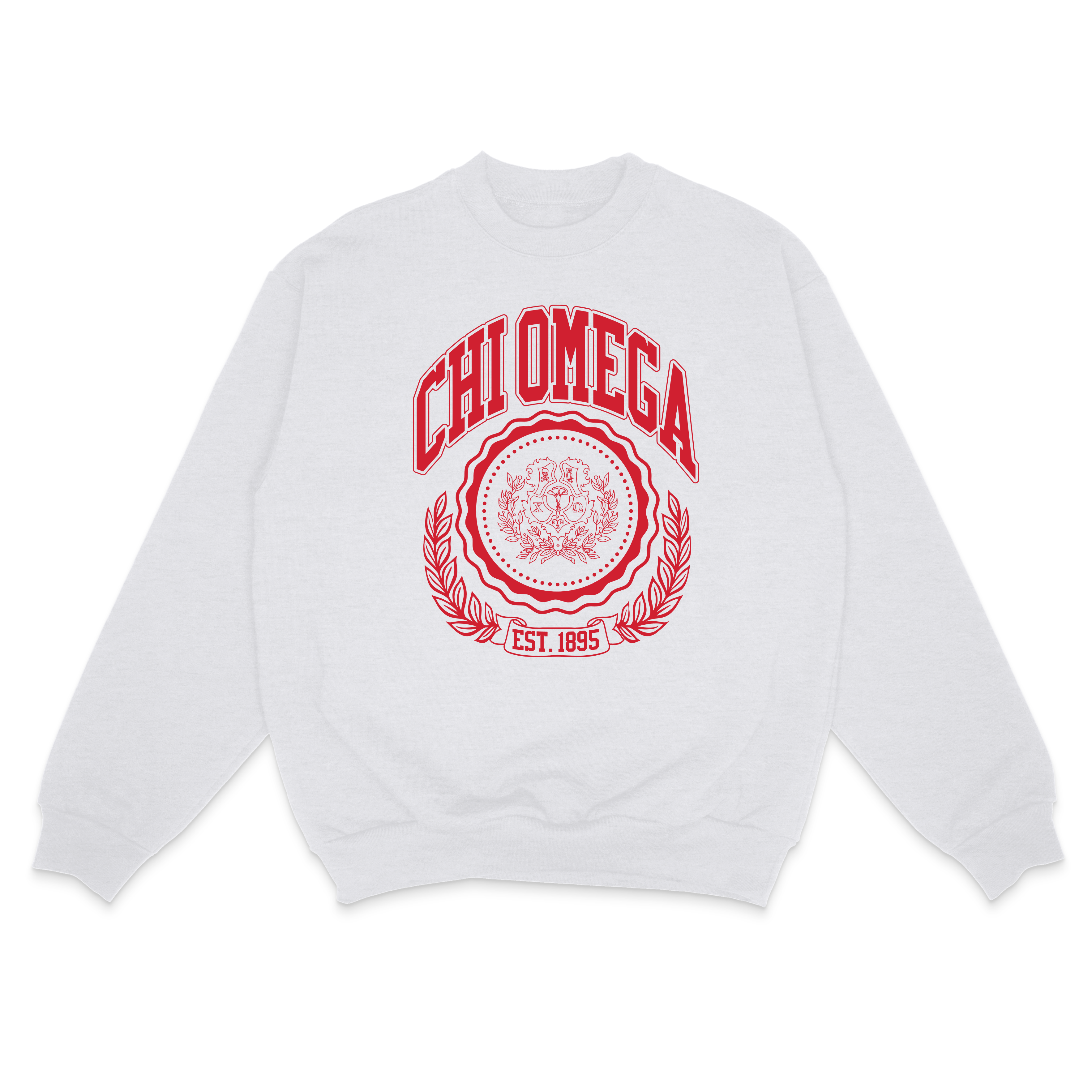 IVY LEAGUE SORORITY SWEATSHIRT: CHI OMEGA