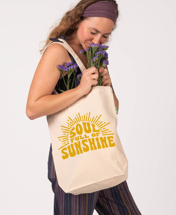 SOUL FULL OF SUNSHINE CANVAS ECO TOTE BAG