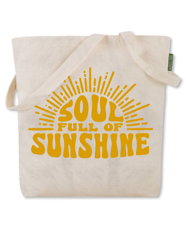 SOUL FULL OF SUNSHINE CANVAS ECO TOTE BAG