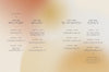 Table of contents for a book or guide with chapter titles and page numbers on a gradient background.