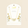 PRESSED FLOWER NECKLACE