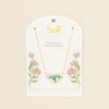 PRESSED FLOWER NECKLACE