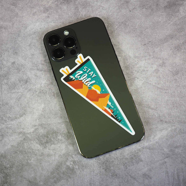 STAY WILD MOUNTAIN STICKER