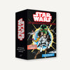 Box of Star Wars collectible comic book cover postcards on a white background