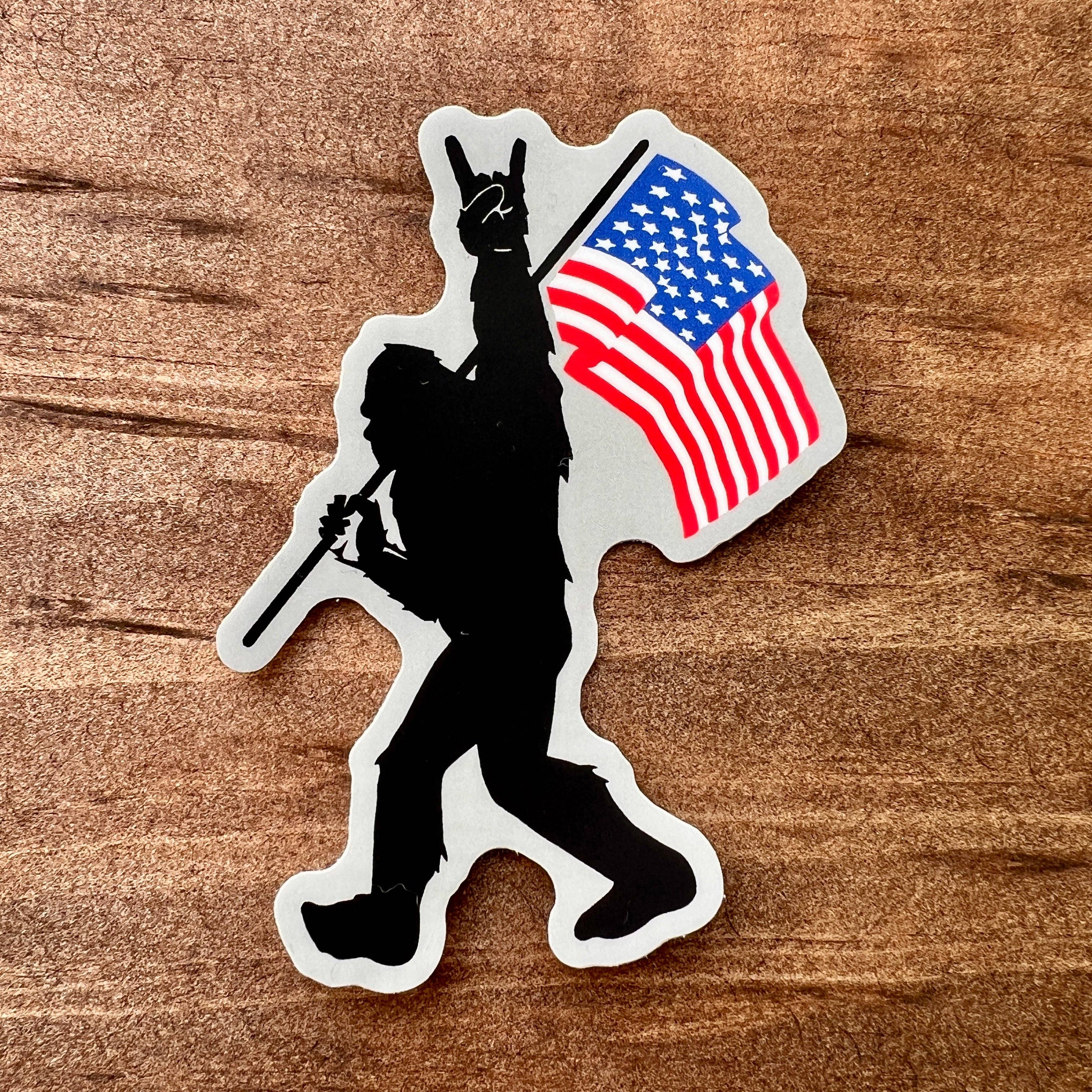 BIGFOOT STICKER - DISHWASHER SAFE - OUTDOOR USE