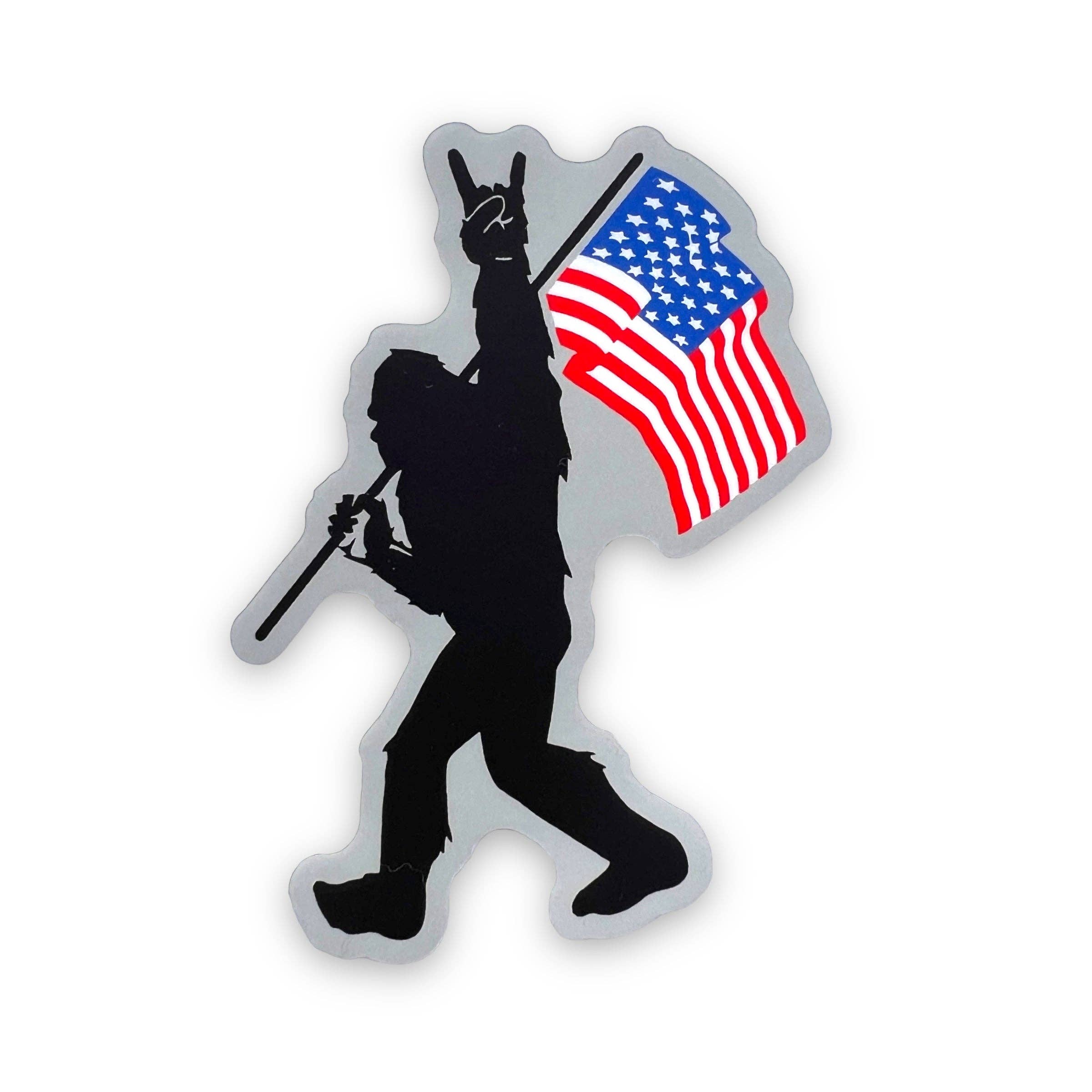 BIGFOOT STICKER - DISHWASHER SAFE - OUTDOOR USE