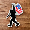 BIGFOOT STICKER - DISHWASHER SAFE - OUTDOOR USE