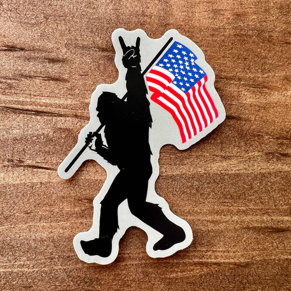 BIGFOOT STICKER - DISHWASHER SAFE - OUTDOOR USE