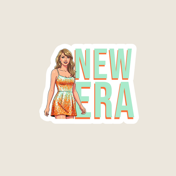 NEW ERA TAYLOR STICKER