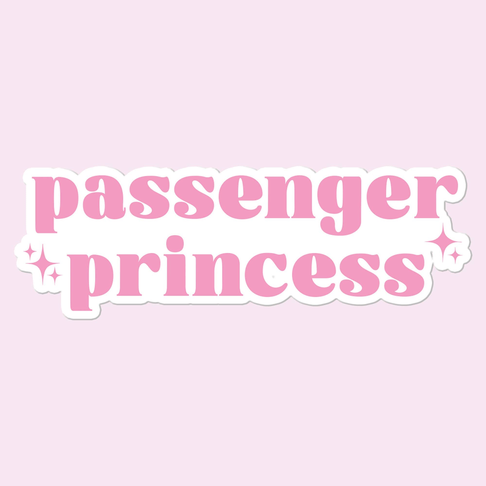 PASSENGER PRINCESS STICKER
