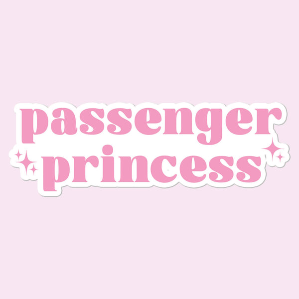 PASSENGER PRINCESS STICKER
