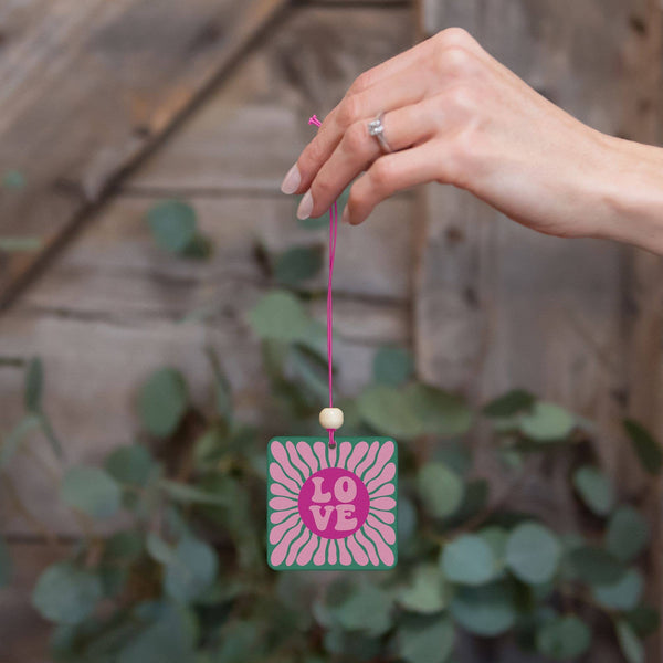 BLOOMING LOVE CAR AIR FRESHENER