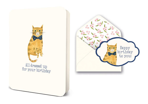 ALL DRESSED UP BIRTHDAY DELUXE GREETING CARD