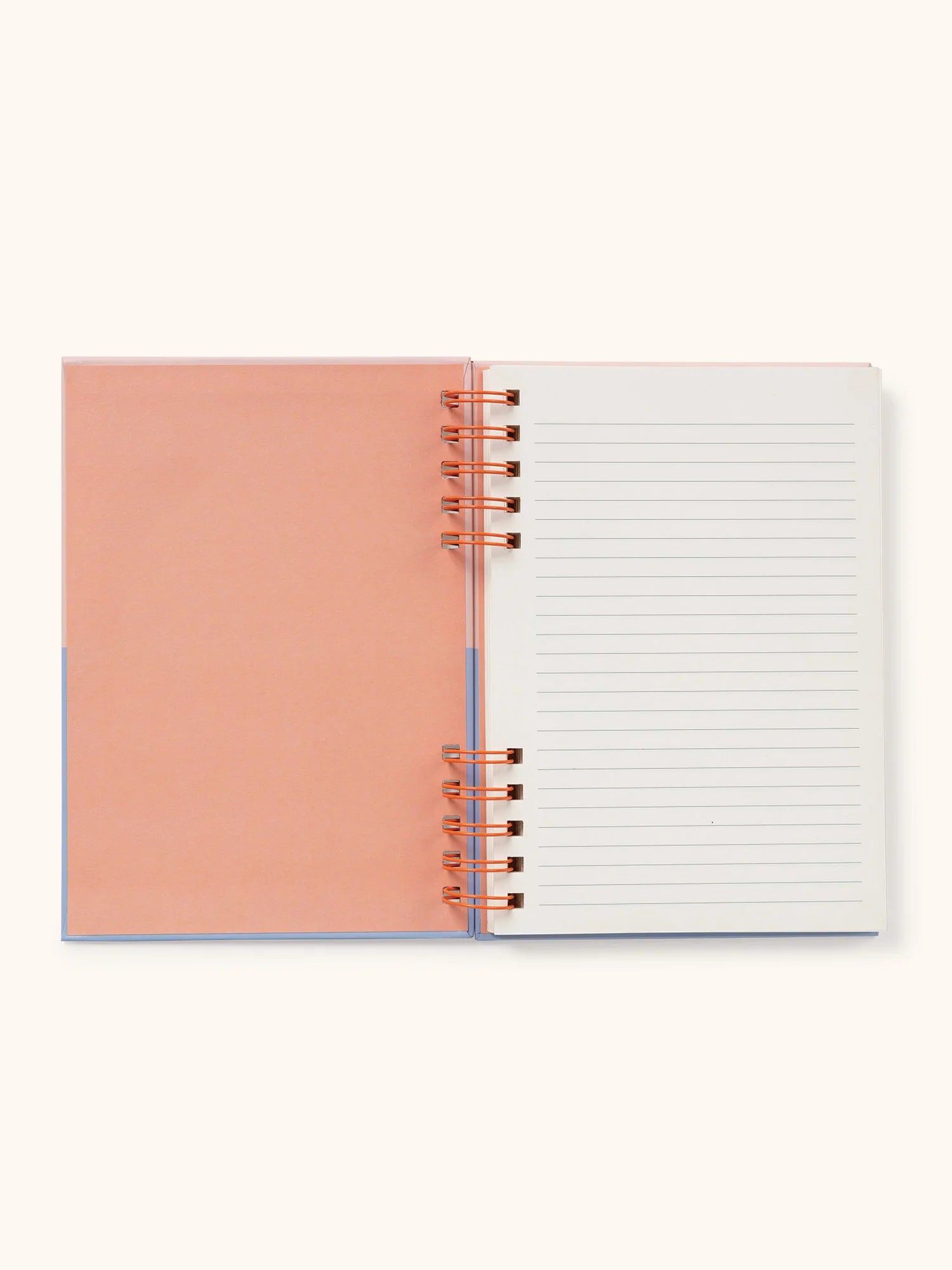 CORAL & SALT WATER HARPER SPLIT-SPIRAL NOTEBOOK & PEN SET