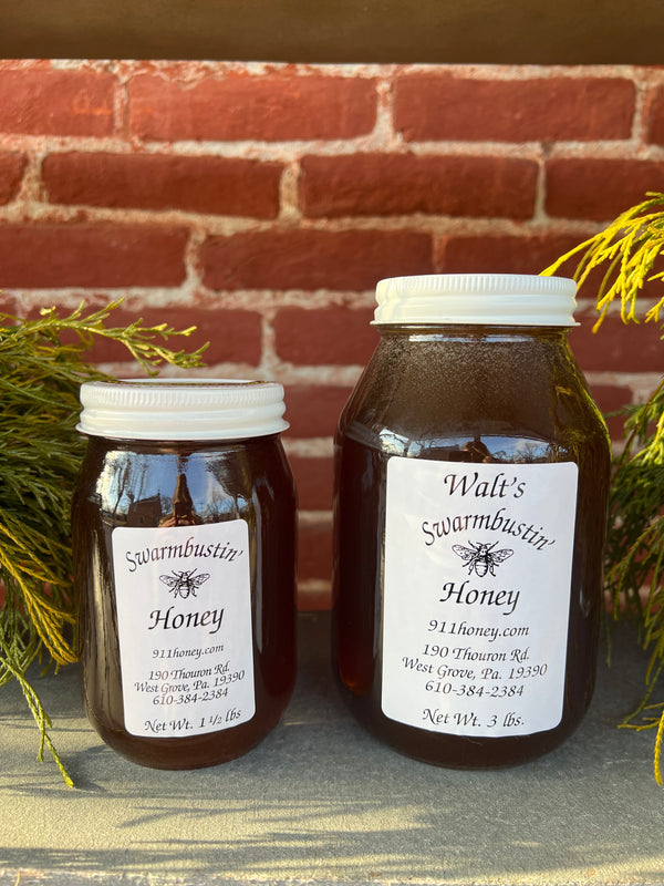 QUART GOLDEN NECTAR HONEY 3LB