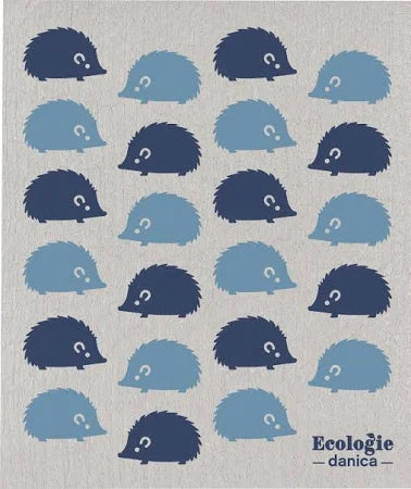HAPPY HEDGEHOG SWEDISH DISH TOWEL