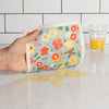 FLOWERS OF THE MONTH SWEDISH DISH TOWEL