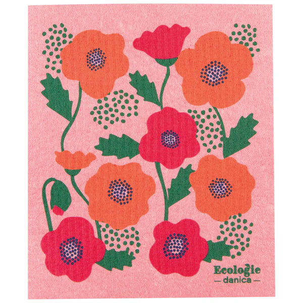 POPPY SWEDISH DISH TOWEL