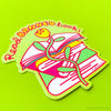 READ BANNED BOOKS VINYL STICKER