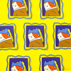 VERMEER CAT GIRL WITH PEARL EARRING VINYL STICKER