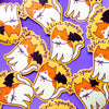 SPOOKY CAT BAT VINYL STICKER