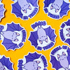 BAT HANG IN THERE VINYL STICKER