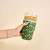 SIP SAVVY DRINK SLEEVE-LARGE-EVERBLOOM FOREST GREEN