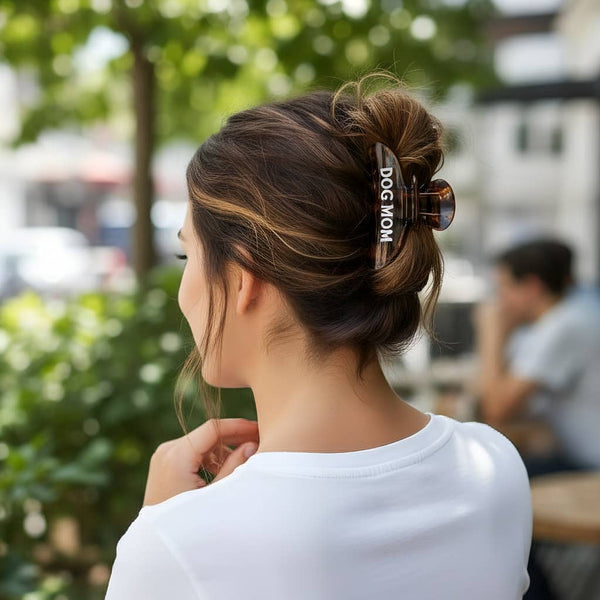 WORD UP CLAW CLIP - DOG MOM