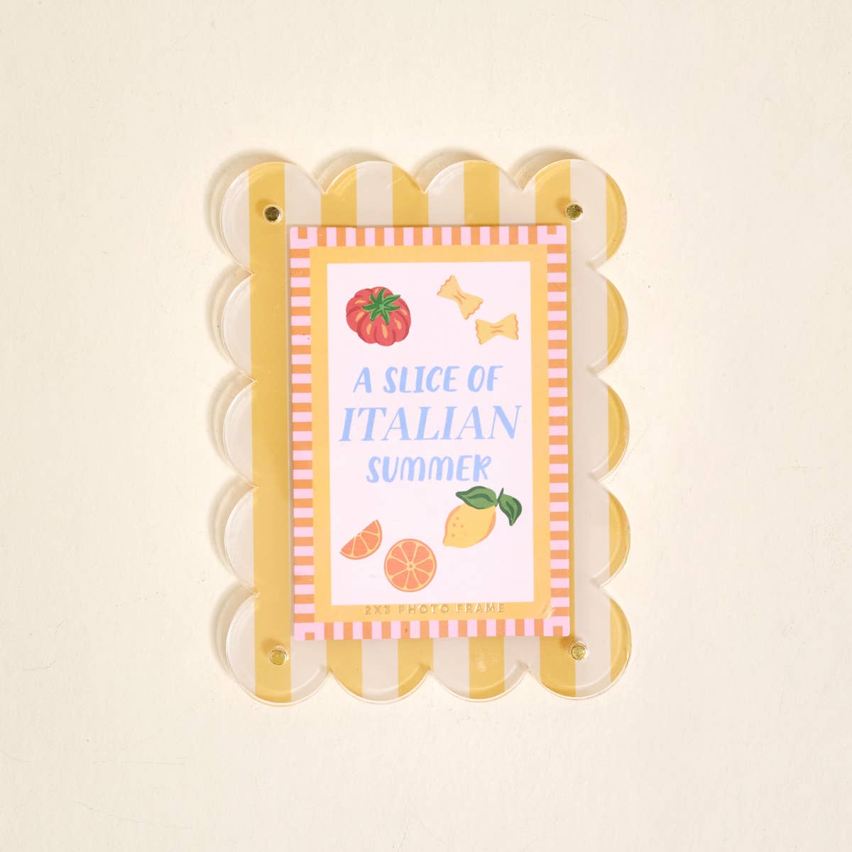 MINI ACRYLIC PICTURE FRAME MAGNET-LIMONCELLO