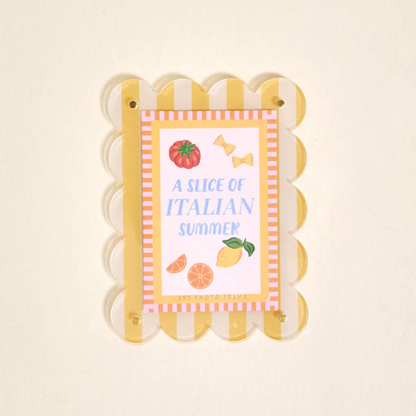 MINI ACRYLIC PICTURE FRAME MAGNET-LIMONCELLO