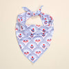 BOW-WOW PET BANDANA-ALL-AMERICAN DARLING
