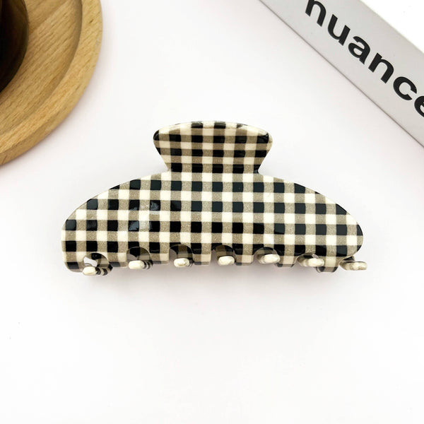 CHECKERBOARD CLAW CLIP