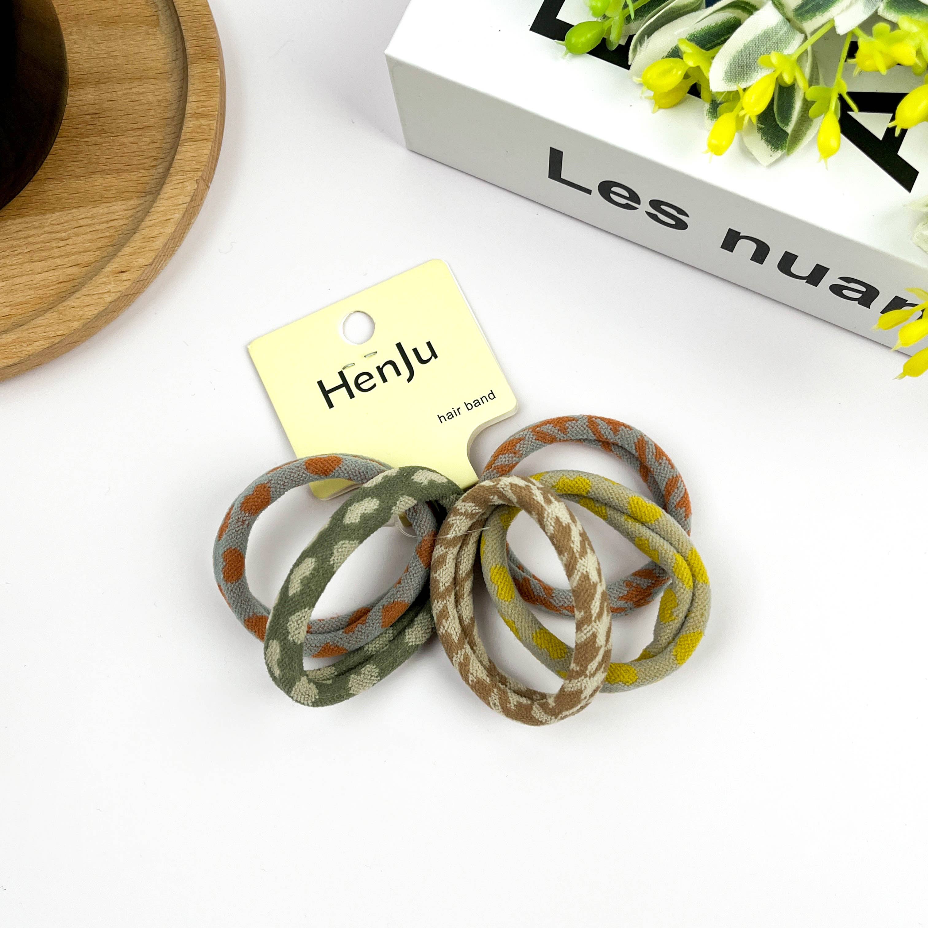 TOWEL HAIR TIE SET