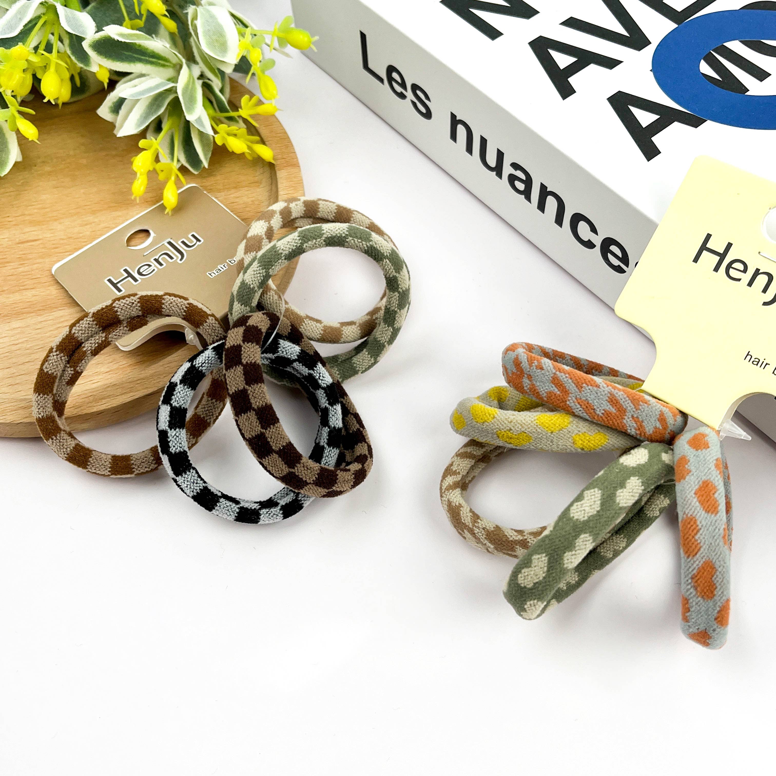 TOWEL HAIR TIE SET