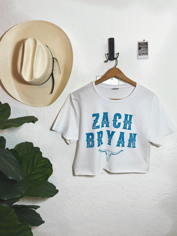 ZACH WESTERN CROP TOP