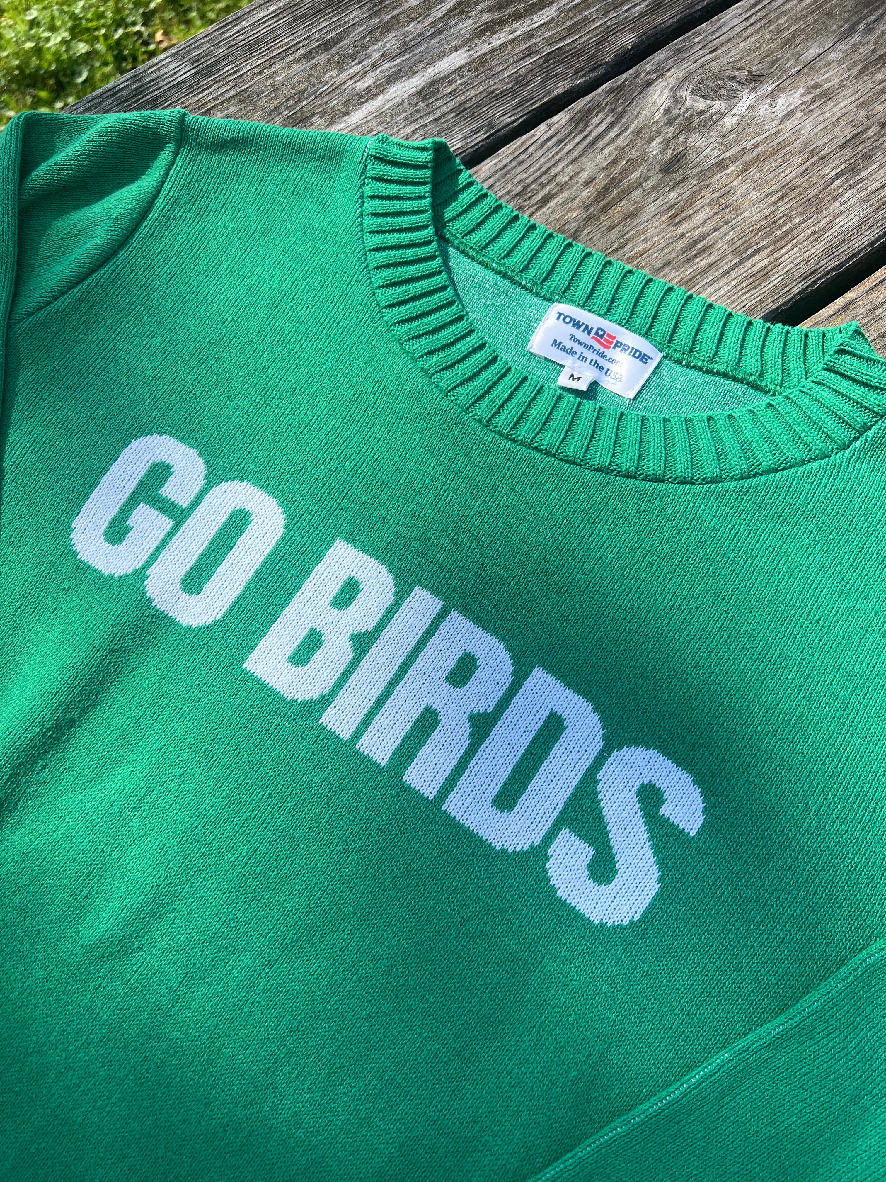 GO BIRDS EAGLES PULLOVER SWEATER