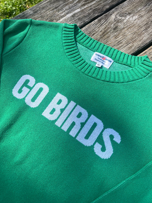 GO BIRDS EAGLES PULLOVER SWEATER
