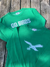 GO BIRDS EAGLES PULLOVER SWEATER